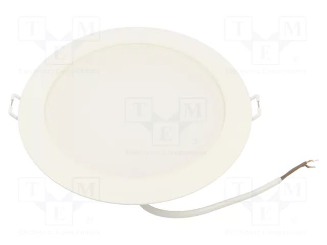 Lamp: LED downlight; 230VAC; 16W; white cold; 110°; 6500K; IP20 TOSHIBA LED LIGHTING 4711112387861