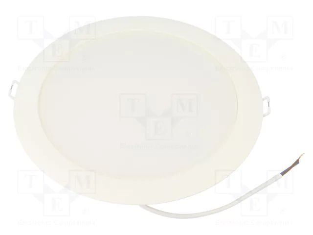 Lamp: LED downlight; 230VAC; 24W; neutral white; 110°; 4000K; IP20 TOSHIBA LED LIGHTING 4711112387885