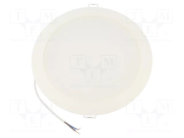 Lamp: LED downlight; 230VAC; 24W; white cold; 110°; 6500K; IP20 TOSHIBA LED LIGHTING 4711112387892
