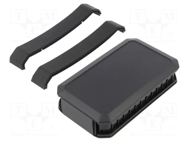 Enclosure: multipurpose; X: 88mm; Y: 146mm; Z: 33mm; WH; ABS; black TAKACHI TKC-WH145-33-N-BB