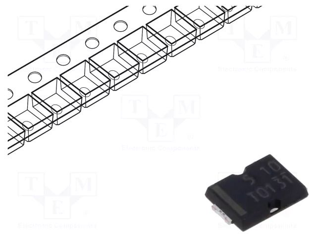 Diode: Schottky rectifying; TO277A; SMD; 100V; 5A; reel,tape SHINDENGEN D5FY10ST-5063R