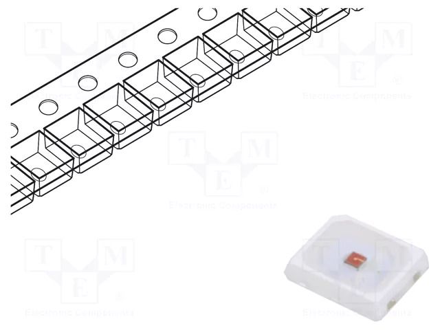 LED; yellow; SMD; 2835; 15÷17(typ)-20lm; 1.8÷2.4VDC; 3.5x2.8x0.8mm FORYARD FYLS-2835UYC-0.5W