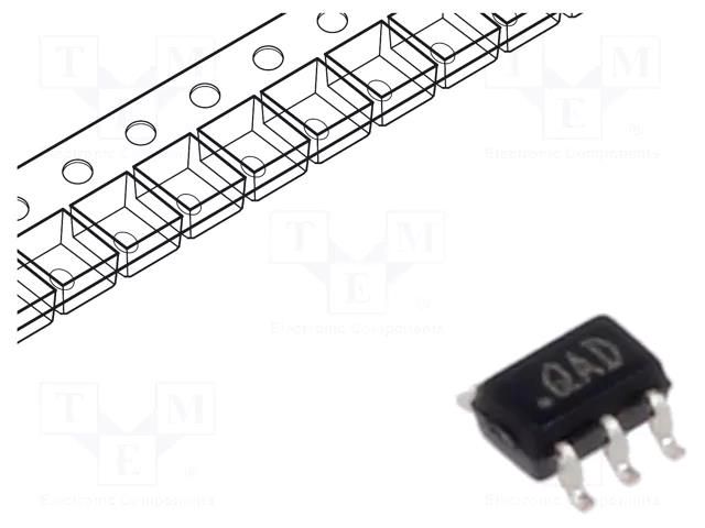 IC: voltage regulator; LDO,linear,adjustable; 1.8÷5V; 0.5A; SMD STMicroelectronics STLQ50C-R