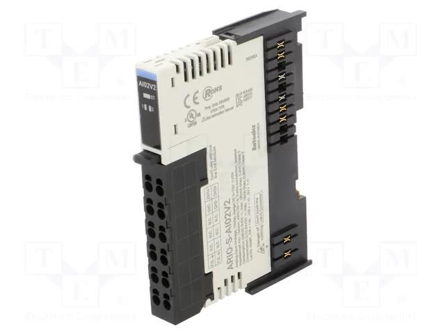 Industrial module: analog input; -10÷55°C; IP20; ARIO; 24VDC; IN: 2 AUTONICS ARIO-S-AI02V2