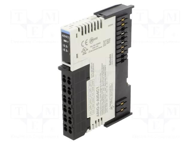 Industrial module: analog input; -10÷55°C; IP20; ARIO; 24VDC; IN: 4 AUTONICS ARIO-S-AI04C1