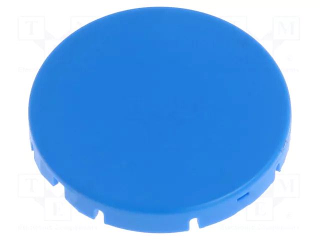 Actuator lens; RONTRON-R-JUWEL; blue; Ø19.7mm SCHLEGEL T22RRGBL