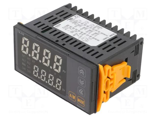 Module: regulator; temperature; on panel; TK4W; -10÷50°C; IP65 AUTONICS TK4W-T4RN