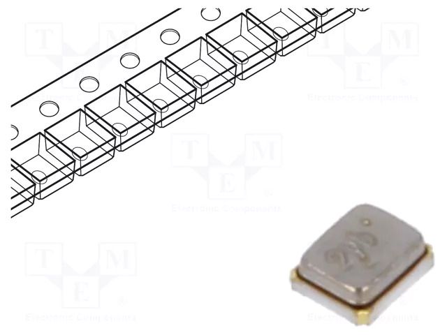 Resonator: ceramic; 25MHz; SMD; 2x1.6x0.7mm; -40÷125°C; 6pF; 100Ω MURATA XRCGB25M000F3A1AR0