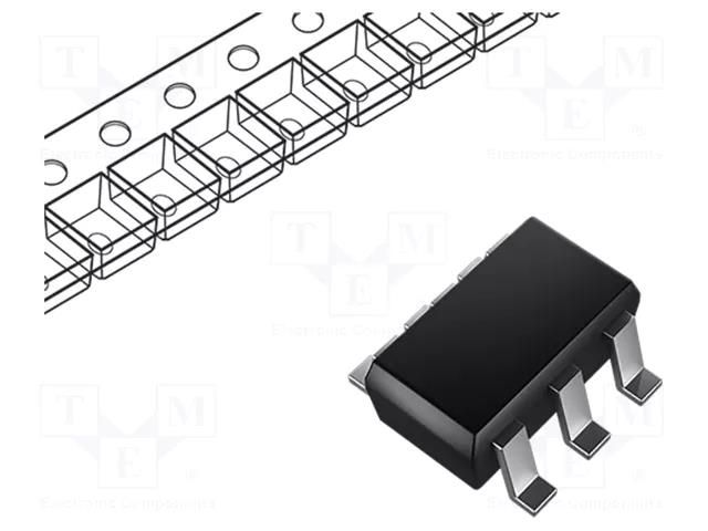 IC: analog switch; SPDT; Ch: 1; SC70-6; 1.8÷5.5VDC; reel,tape Analog Devices ADG779BKSZ-REEL7