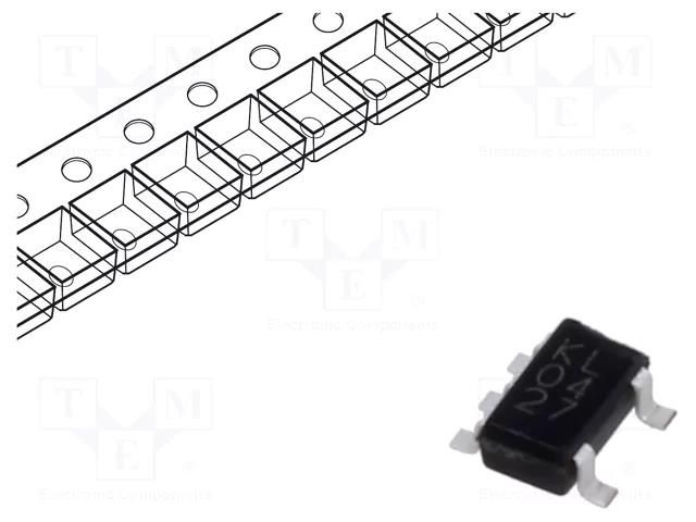 IC: supervisor circuit; power on reset monitor (PoR); CMOS ROHM SEMICONDUCTOR BU4927G-TR