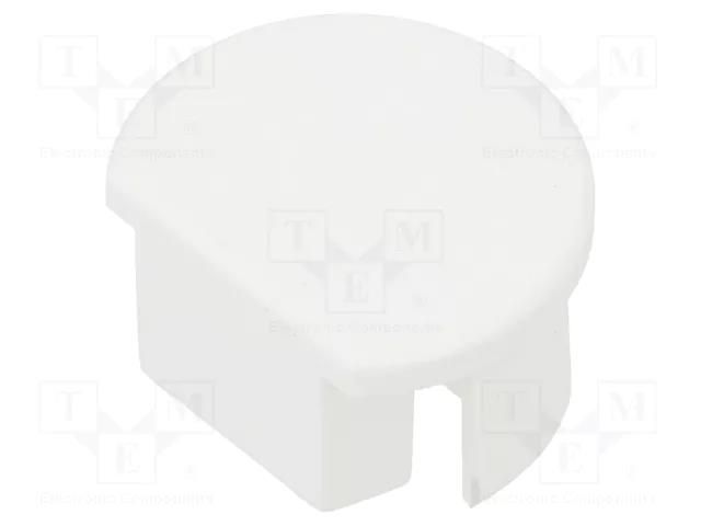 Cap for LED profiles; white KLUŚ K-C24203C10