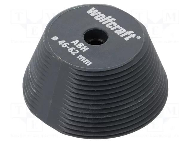 Adapter; 46÷62mm; for enlarging holes WOLFCRAFT WF5951000