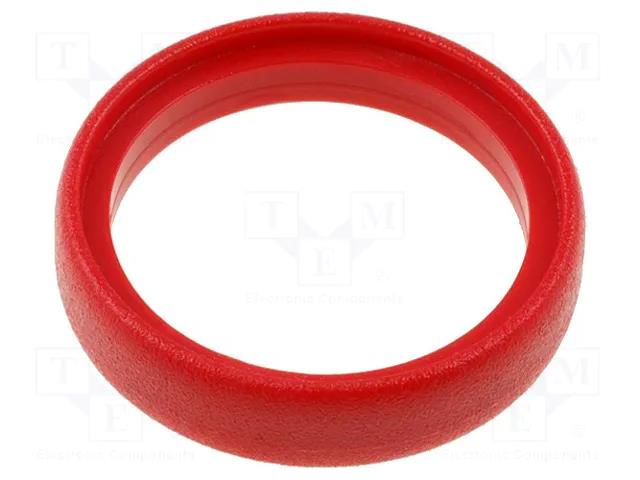 Marker; XLR connectors; red AMPHENOL AC-RING-RED