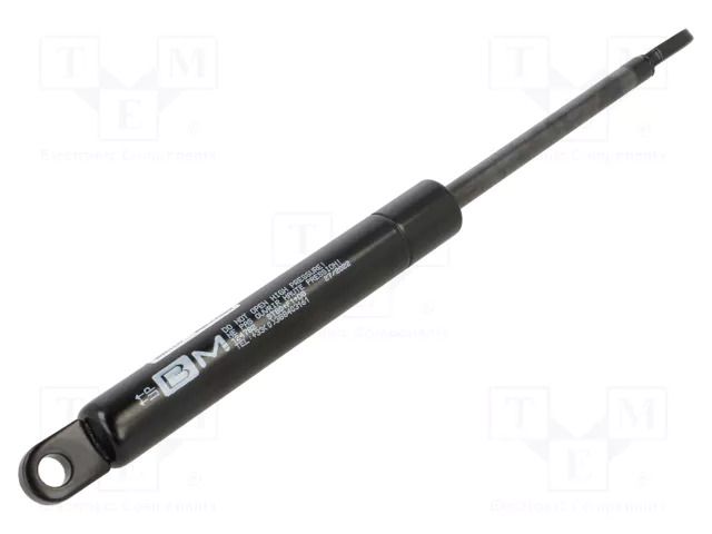 Gas spring; mounting holes; L: 245mm; Øout: 18mm; Piston diam: 8mm PNEUMAT ST-080-350N-D8
