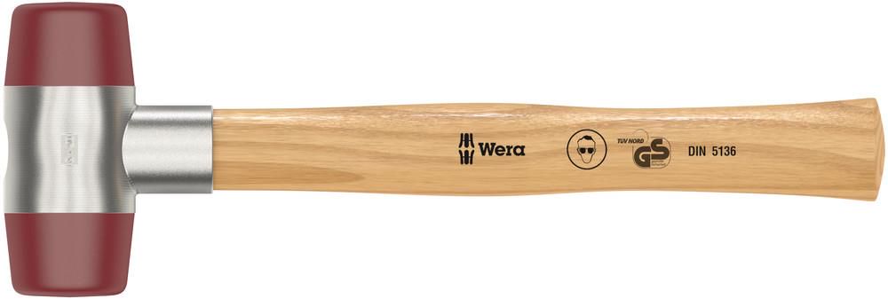 102 Soft-faced hammer with urethane head sections, 6x51.0, Wera 05000530001