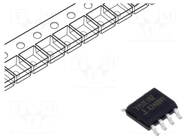 IC: interface; transceiver; half duplex,RS422 / RS485; 115kbps RENESAS ISL3152EIBZ-T7A