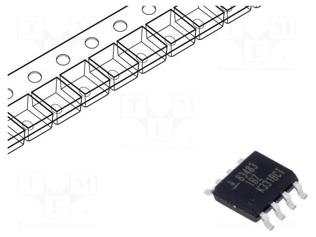 IC: interface; transceiver; half duplex,RS422 / RS485; 250kbps RENESAS ISL83483IBZ-T7A