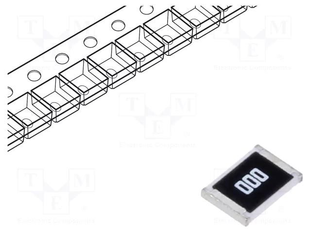 Resistor: thick film; SMD; 1812; 0Ω; 750mW; -55÷155°C PANASONIC ERJ12Y0R00U