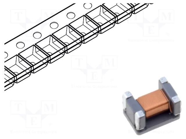 Filter: anti-interference; SMD; 1812; 200mA; 50VDC; 2800Ω EPCOS ACT45B-510-2P-TL00