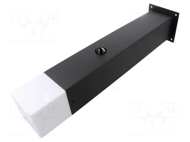 Lamp: garden luminaire; with motion detector; LARGO; IP44; E27 GTV Poland GTV-OS-LARGP40P-30