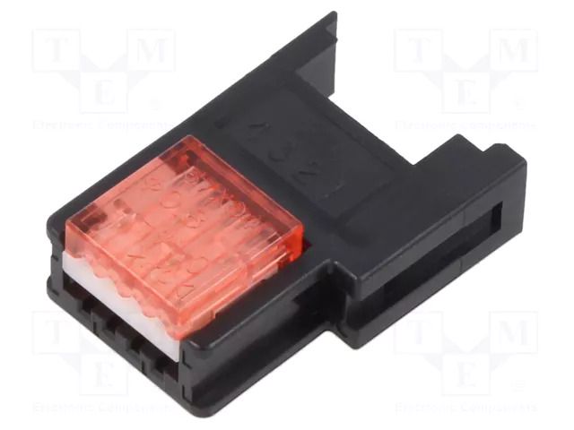 Connector: wire-wire/PCB; plug; female; PIN: 4; Mini-Clamp; 32V; IDC 3M 37304-B101-00E-MB