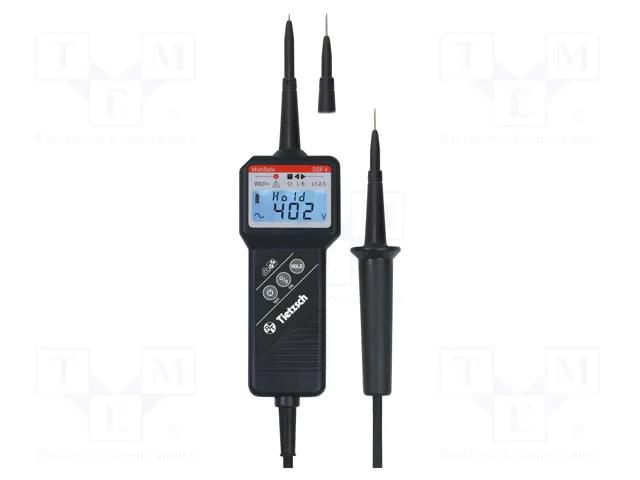 Tester: electrical; LCD; VAC: 24÷1000V; VDC: 24÷1500V; 1Ω÷2MΩ; IP65 TIETZSCH TIZ-DSP-4ST