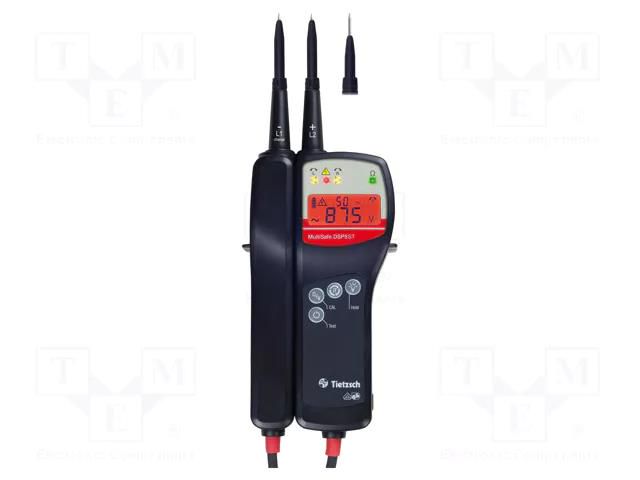 Tester: electrical; LCD; VAC: 12÷1000V; VDC: 12÷1500V; 10mΩ÷1MΩ TIETZSCH TIZ-DSP-5ST