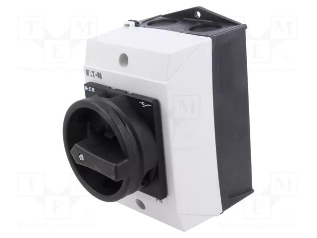 Switch: cam switch; Stabl.pos: 2; 20A; OFF-ON; in housing; Poles: 3 EATON ELECTRIC T0-2-1/I1/SVB-SW