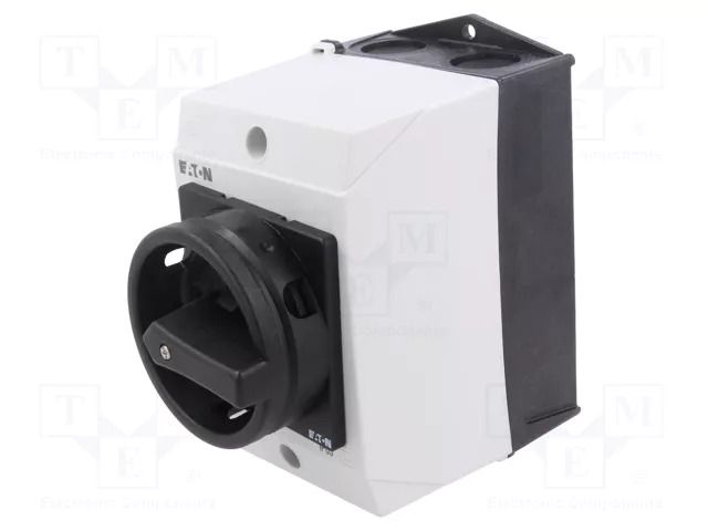 Switch: cam switch; Stabl.pos: 2; 20A; OFF-ON; in housing; Poles: 6 EATON ELECTRIC T0-4-15682/I1SVBSW