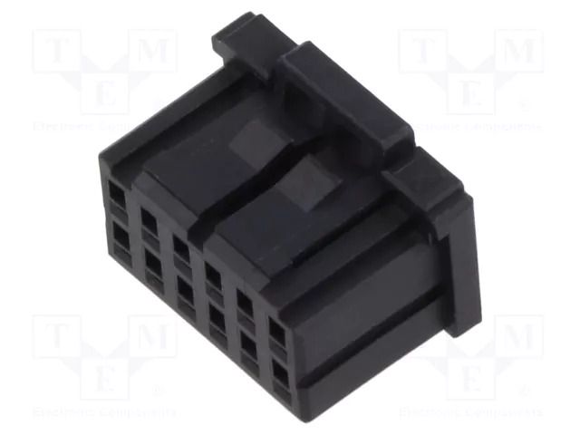 Connector: wire-board; plug; Dynamic D-1200D; female; PIN: 12; 250V TE Connectivity 1-1827864-6