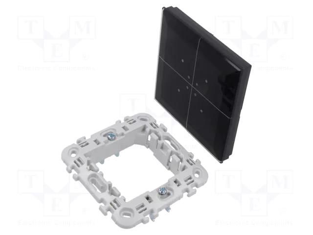 Touch switch; in mounting box; 9÷30VDC; IP50 (from the front) F&F GS4-DC-B