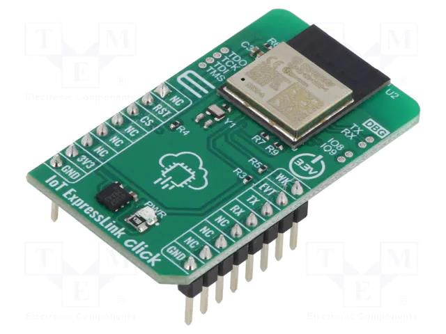 Click board; prototype board; Comp: ESP32-C3-MINI-1-N4-A; 3.3VDC MIKROE MIKROE-5800