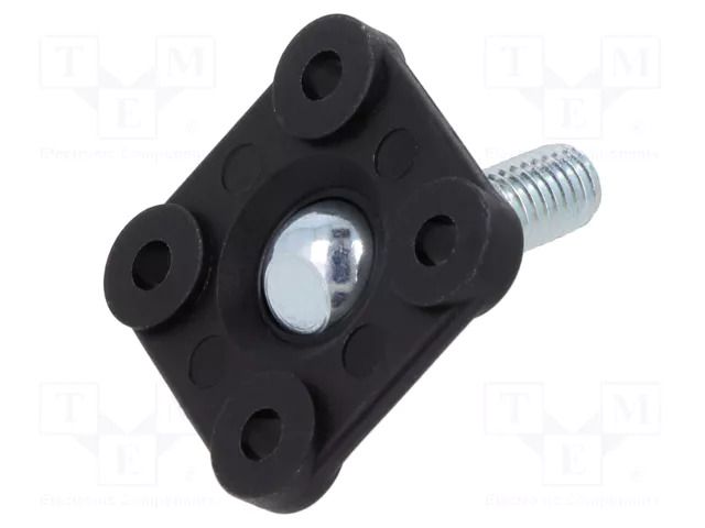 Bearing: flange; with assembly stem; lubricant-free; -30÷80°C IGUS GFSM-08-AG