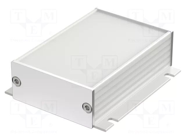 Enclosure: with panel; with fixing lugs; Filotec; X: 55.3mm; IP40 BOPLA F524-80WL-SET