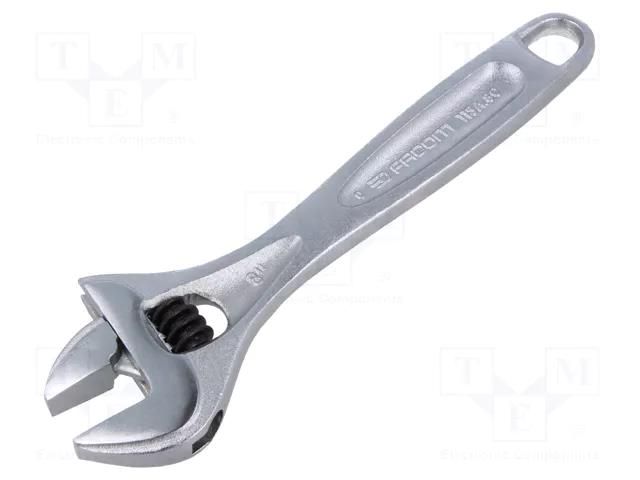 Wrench; adjustable; 206mm; Max jaw capacity: 27mm FACOM FACOM-113A.8C