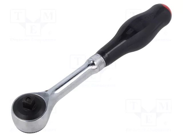 Rattle; 3/8"; twistable; 233mm; Teeth: 60 FACOM FACOM-J.360