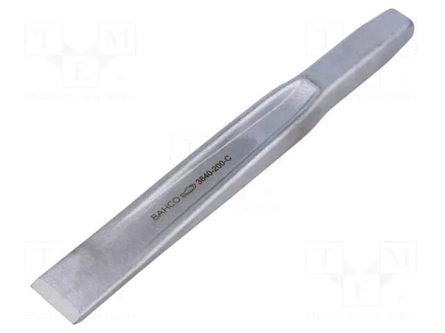 Cold chise; L: 200mm; Tipwidth: 22mm BAHCO SA.3640-200-C