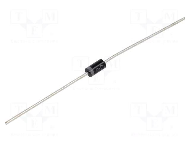 Diode: Schottky rectifying; THT; 90V; 1.1A; DO41; Ufmax: 960mV; tape SMC DIODE SOLUTIONS 11DQ09TA-SMC