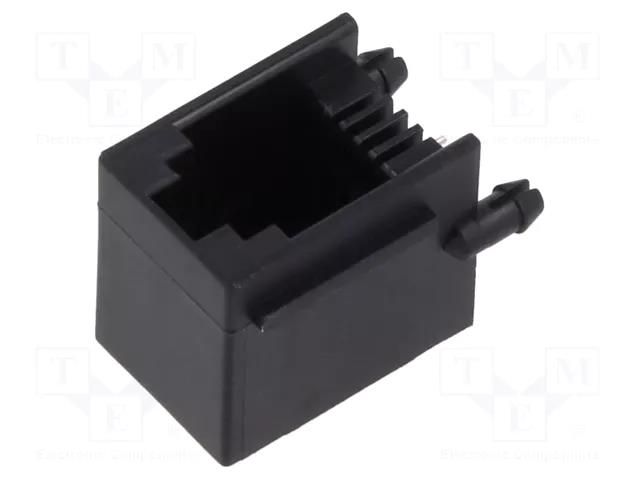 Connector: RJ9; socket; PIN: 4; 4p4c; THT; angled GCT MJ3250-44-0