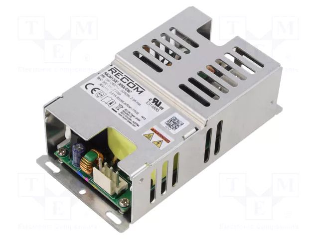 Power supply: switching; for building in; 130W; 36VDC; 3.61A; 88% RECOM RACM130E-36SK/ENC