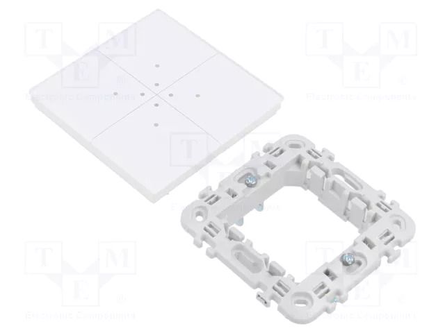 Executive module; 9÷30VDC; F&Home; -25÷50°C; white F&F GS4-DC-W