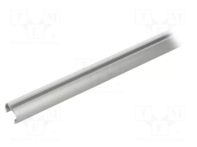 Profiles for LED modules; silver; 1m; OLEK; aluminium; anodized KLUŚ K-A08505A-1M