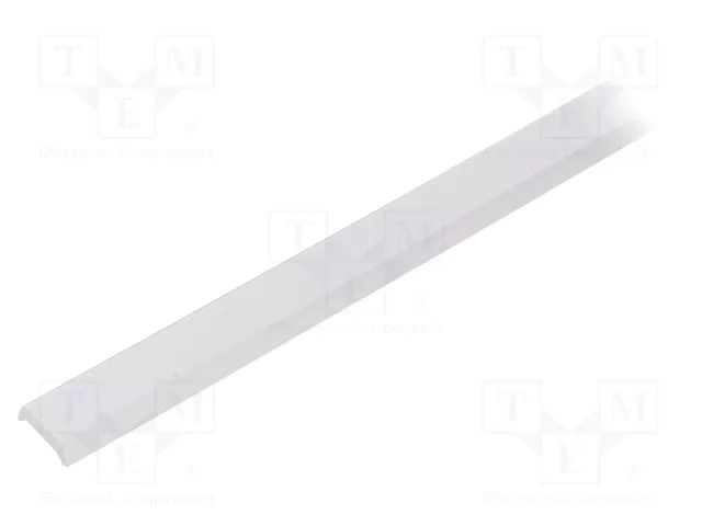 Cover for LED profiles; white; 1m; HS-11; push-in KLUŚ K-B17208F-1M