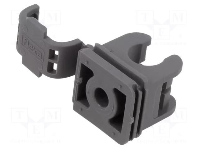 Bracket; polyamide 6; SILVYN® KLICK-RH; -40÷115°C; grey; Size: 10 LAPP LP-65500630