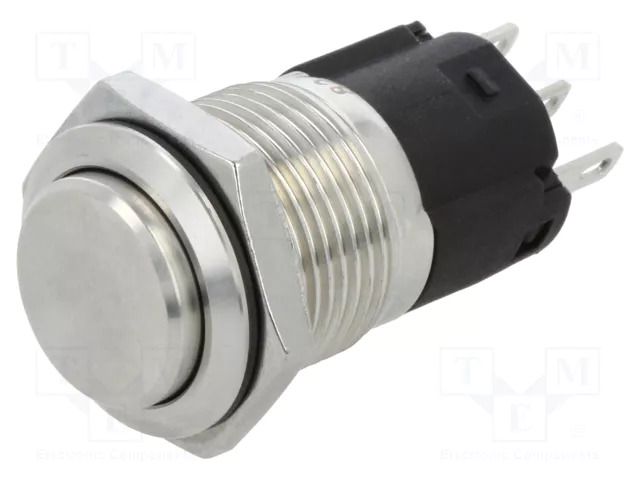 Switch: vandal resistant; Pos: 2; SPDT; 3A/240VAC; 3A/240VDC; Ø16mm EAO 82-4161.1000