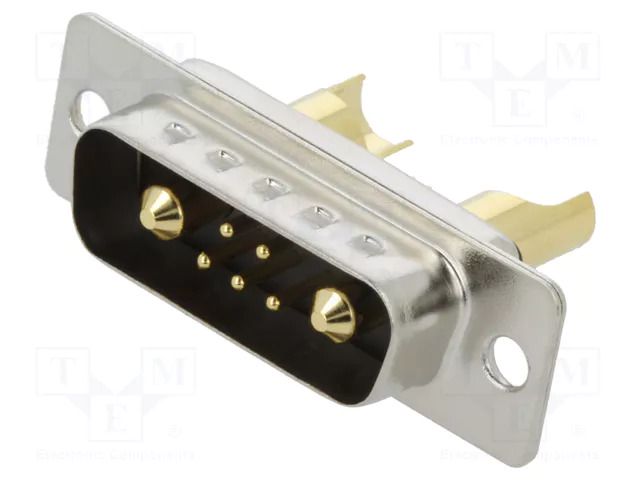 Connector: Special D-Sub; PIN: 7(2+5); plug; male; for cable; MHCD MH CONNECTORS MHCDS7W2P4
