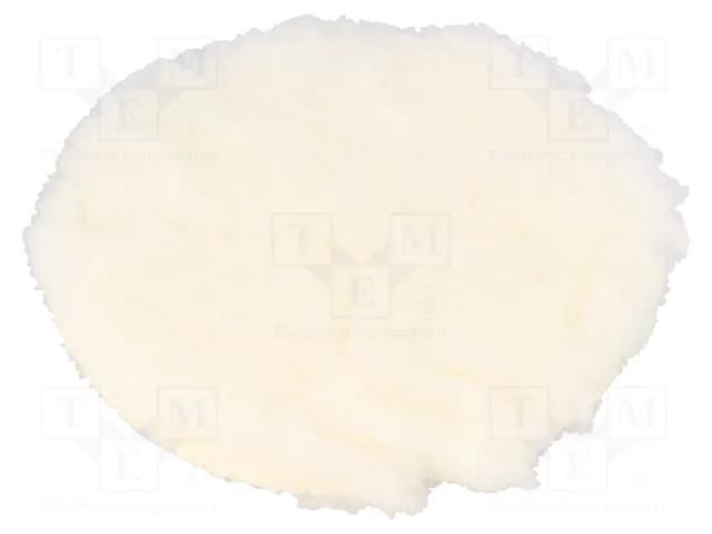 Polishing disk; lambswool; Mounting: bur; Ø150mm WOLFCRAFT WF3166000