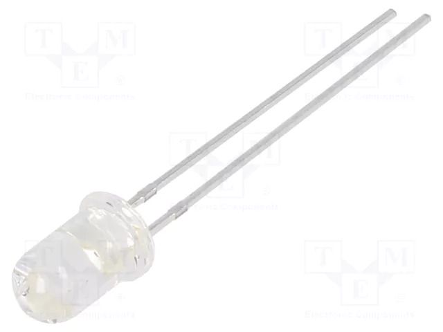 LED; red; 5mm; 3000÷7000mcd; 16°; 1.8÷2.3VDC; No.of term: 2; 60mW BRIGHTEK (EUROPE) N0R00L38