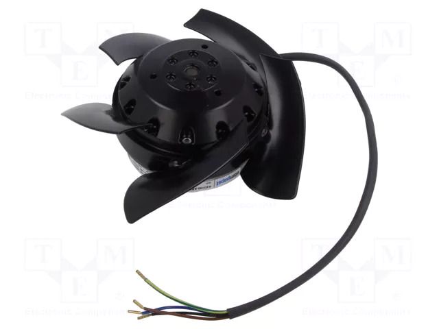 Fan: AC; axial; 400VAC; Ø158.5x64.5mm; ball; 2800rpm; IP44; 18AWG EBM-PAPST A2D160-AB22-05