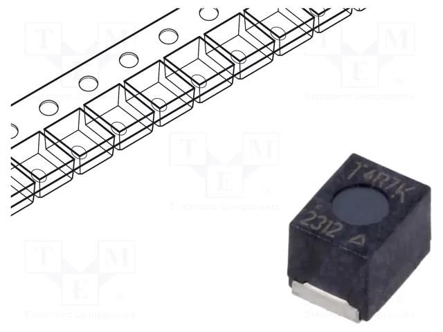 Inductor: ferrite; SMD; 1812; 4.7uH; 800mA; 0.22Ω; ±10%; -55÷150°C EPCOS B82432T1472K000